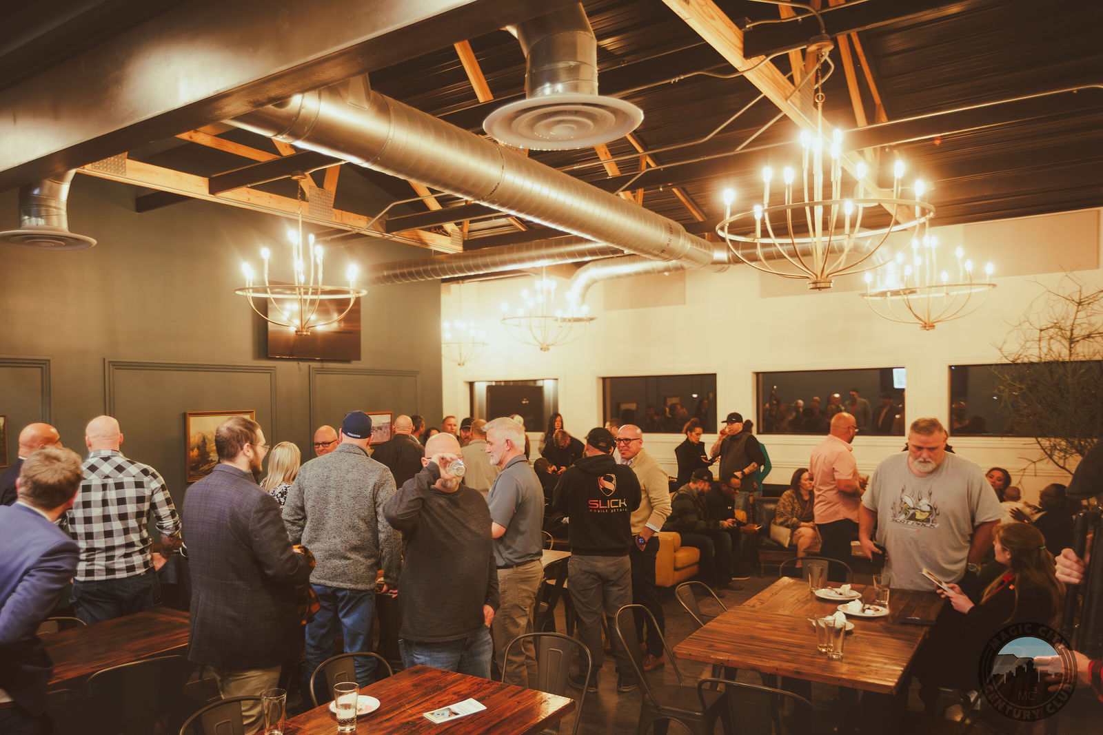 MC3 Launch Party Crowd